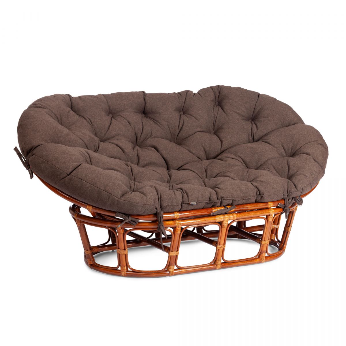 Диван MAMASAN-МАМАСАН 23-02 W -с подушкой- подушка 182х119 см, 169х102х80 см, Cognac (коньяк), ткань