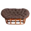 Диван MAMASAN-МАМАСАН 23-02 W -с подушкой- подушка 182х119 см, 169х102х80 см, Cognac (коньяк), ткань - 3