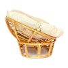 Диван MAMASAN-МАМАСАН 23-02 W -с подушкой- подушка 182х119 см, 169х102х80 см, Honey (мед), ткань, Ст - 5