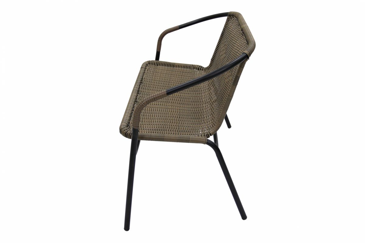 Диван Марсель арт.WR2719-B ротанг искусственный (желто-черный) "Garden story"