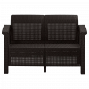 Диван пластиковый RATTAN Luxe арт.ЭП 646989 3х местный (коричневый) - 5