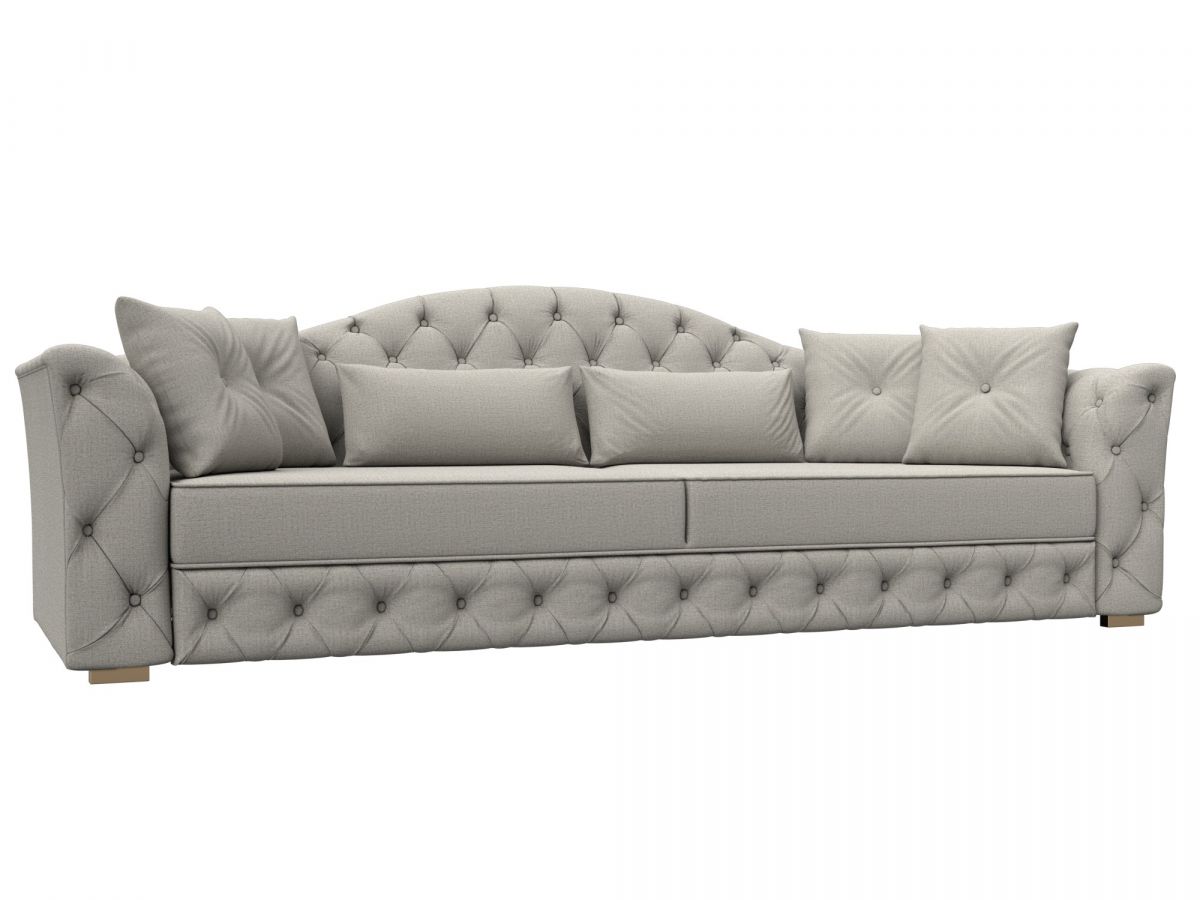 122568 Диван прямой Артис | рогожка | амур бежевый