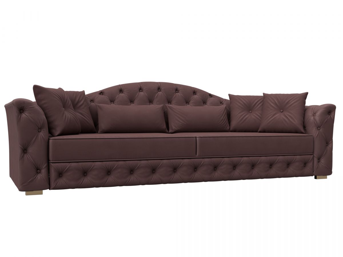 126379 Диван прямой Артис | замша | joly 09 бордовый