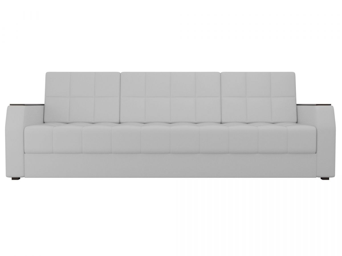 102258 Диван прямой Атлантида Б-С | экокожа | белый