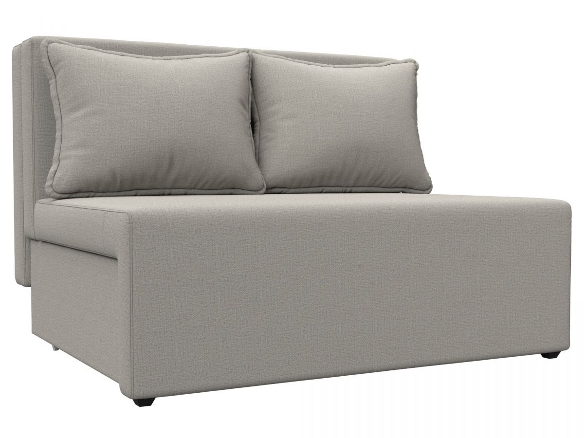 125930 Диван прямой Лагуна | рогожка | амур бежевый