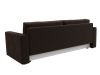 117334 Диван прямой Лига-006 | микровельвет | коричневый - 8