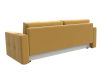 117331 Диван прямой Лига-006 | микровельвет | желтый - 8