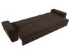 119051 Диван прямой Лига-008 Long | микровельвет | коричневый - 10