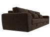 119051 Диван прямой Лига-008 Long | микровельвет | коричневый - 4