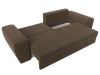 118644 Диван прямой Лига-008 | рогожка | коричневый - 9