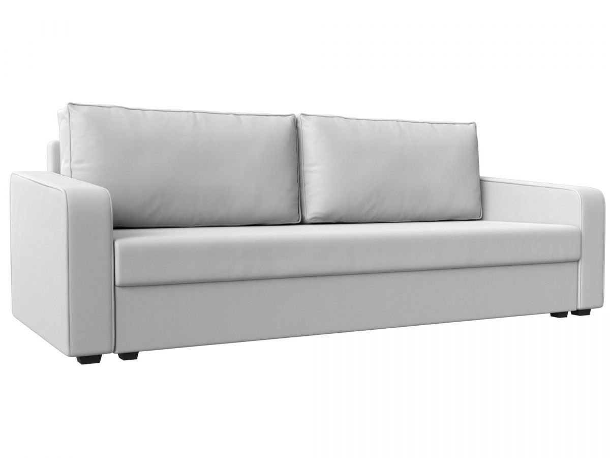 118063 Диван прямой Лига-009 | экокожа | белый