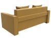 117546 Диван прямой Лига-012 | микровельвет | желтый - 7