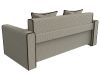117571 Диван прямой Лига-012 | рогожка, микровельвет | корфу 02, коричневый - 7