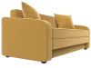 117400 Диван прямой Лига-013 | микровельвет | желтый - 3