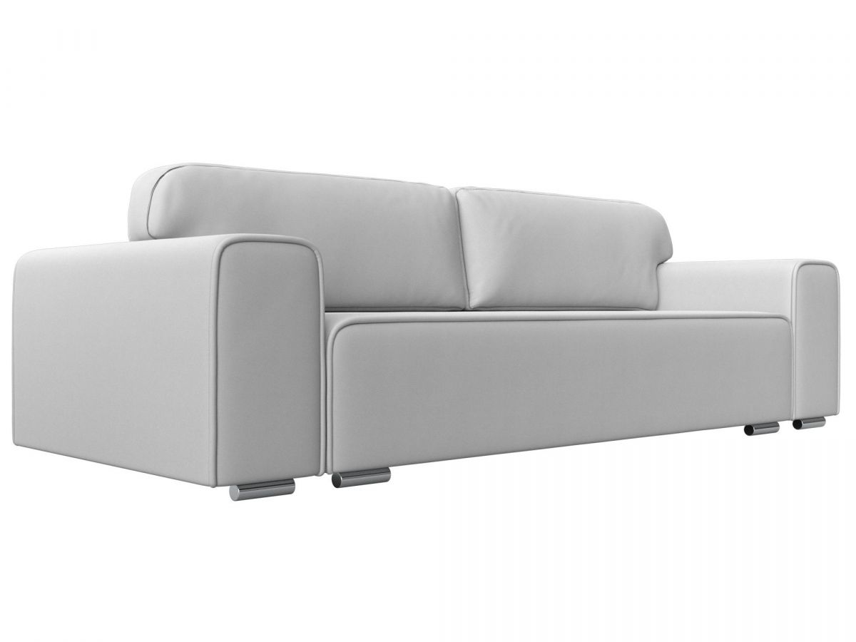 121034 Диван прямой Лига-029 | экокожа | белый