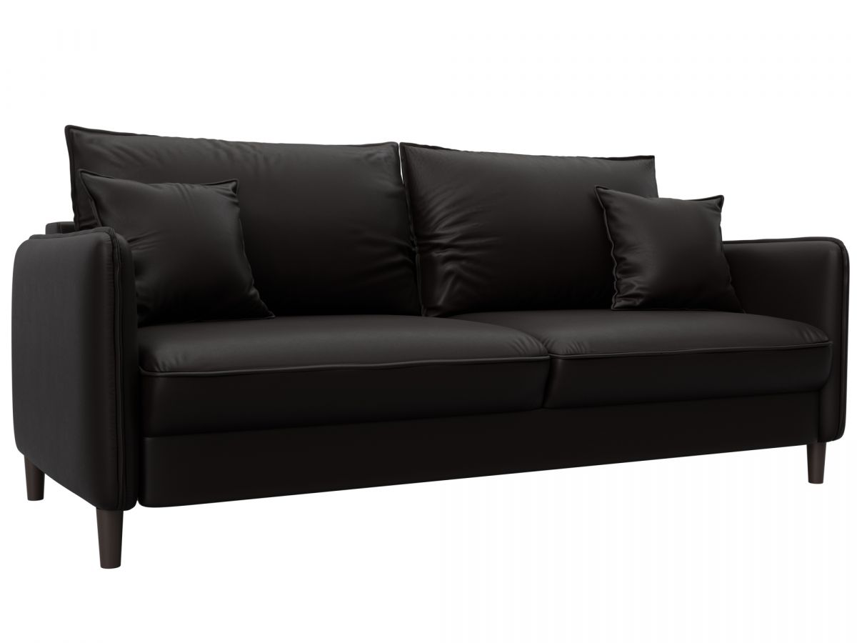 129928 Диван прямой Лига-064 НПБ | экокожа | grifon 12 коричневый