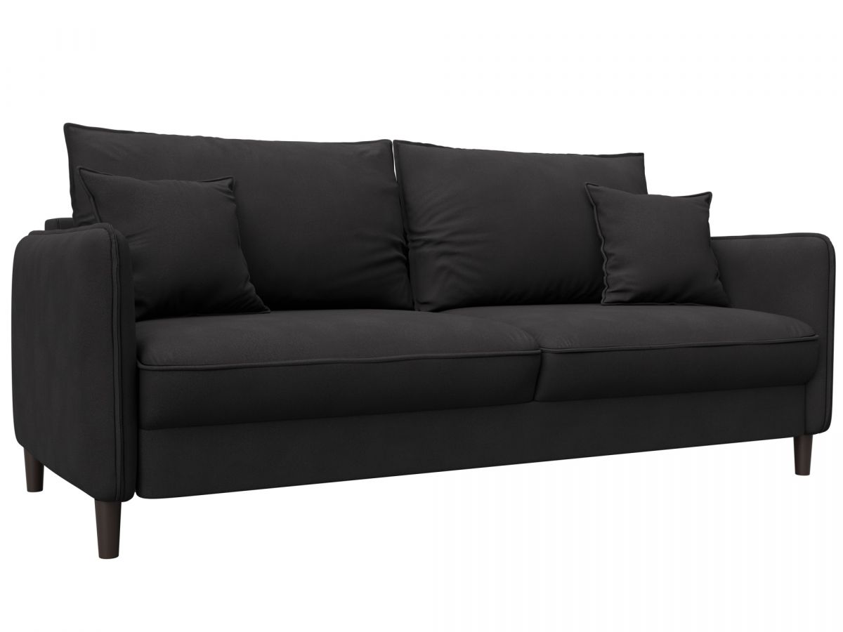 129618 Диван прямой Лига-064 НПБ | замша | joly 08 коричневый