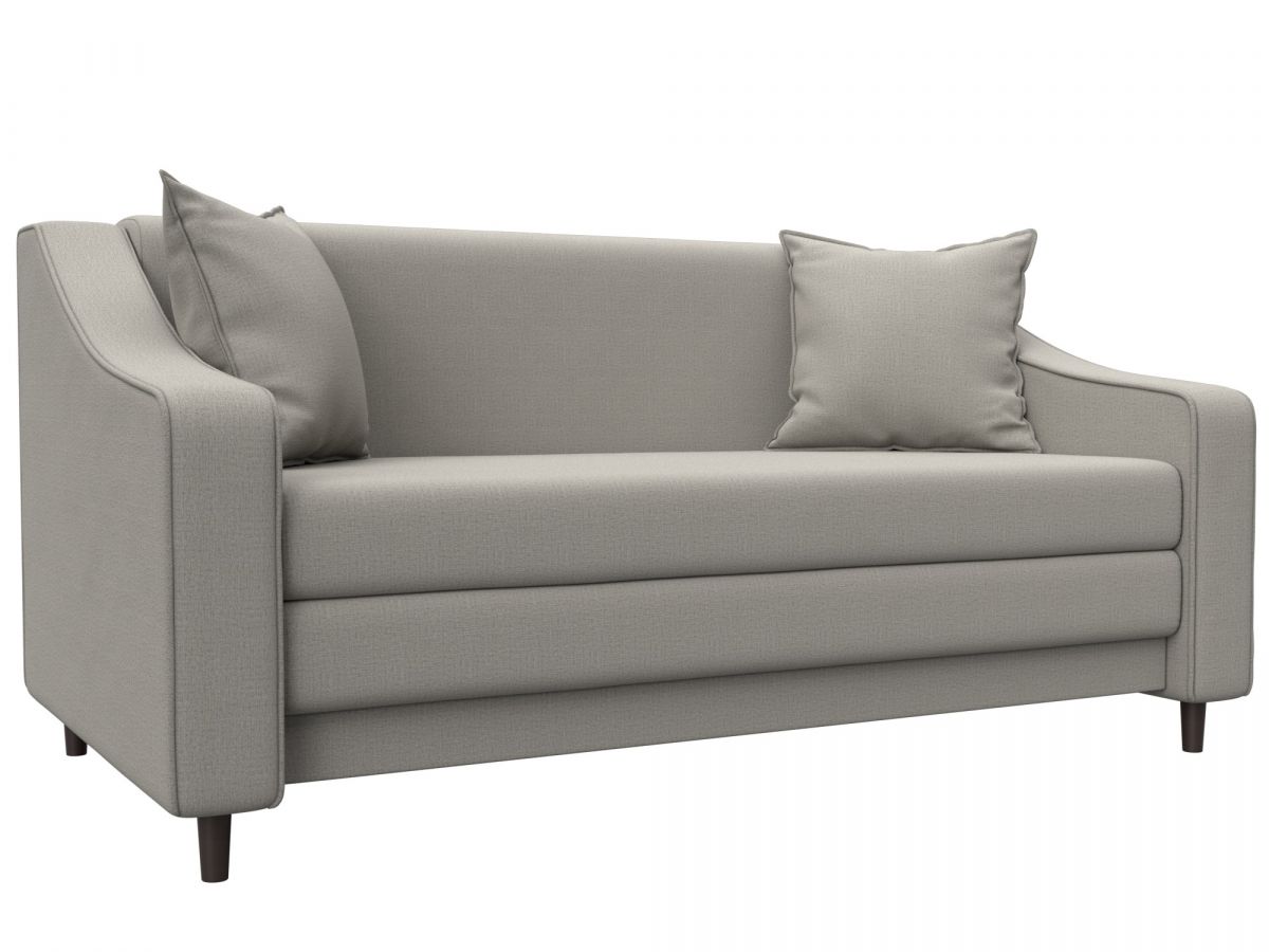 129650 Диван прямой Лига-071 | рогожка | амур 02 бежевый