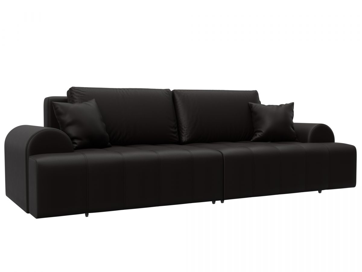 131121 Диван прямой Лига-080 | экокожа | экокожа grifon 12 коричневый