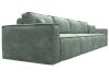130296 Диван прямой Лига-081 НПБ МегаЛонг | велюр | brut 08 зеленый - 3