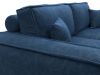 130115 Диван прямой Лига-081 НПБ | велюр | brut 11 синий - 4