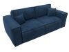 130115 Диван прямой Лига-081 НПБ | велюр | brut 11 синий - 6