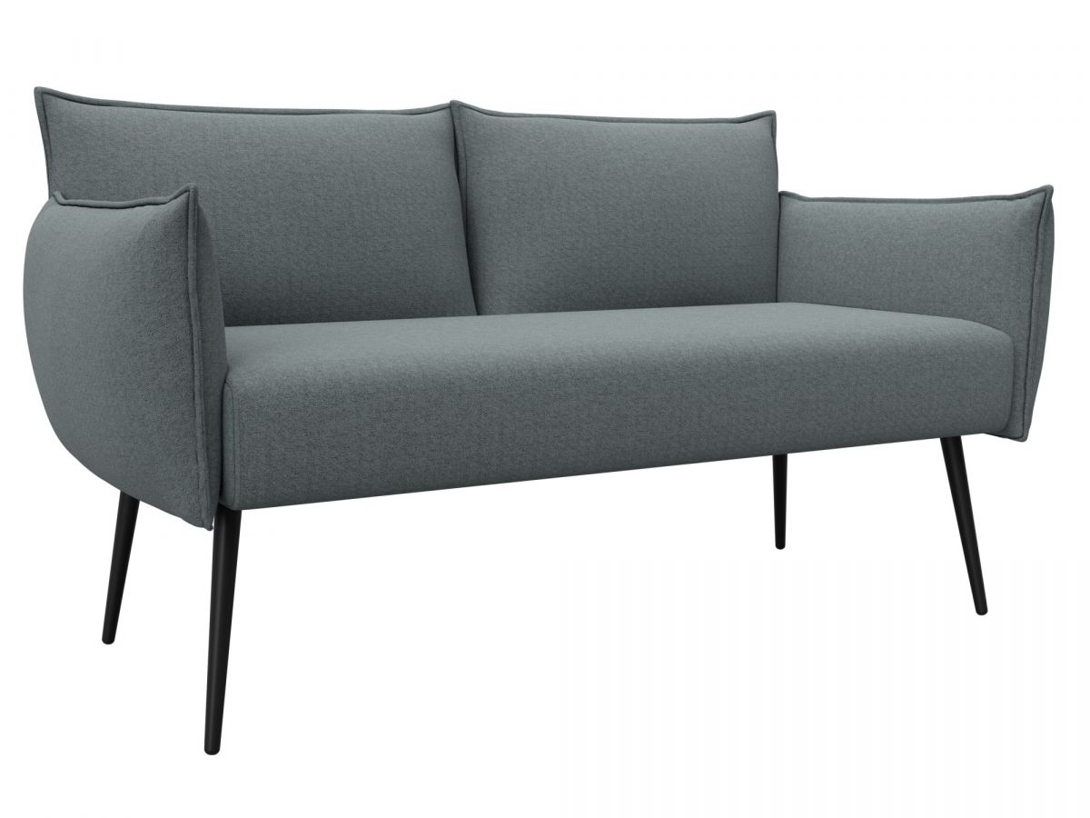 131063 Диван прямой Лига-083 | рогожка | рогожка амур 07 серый