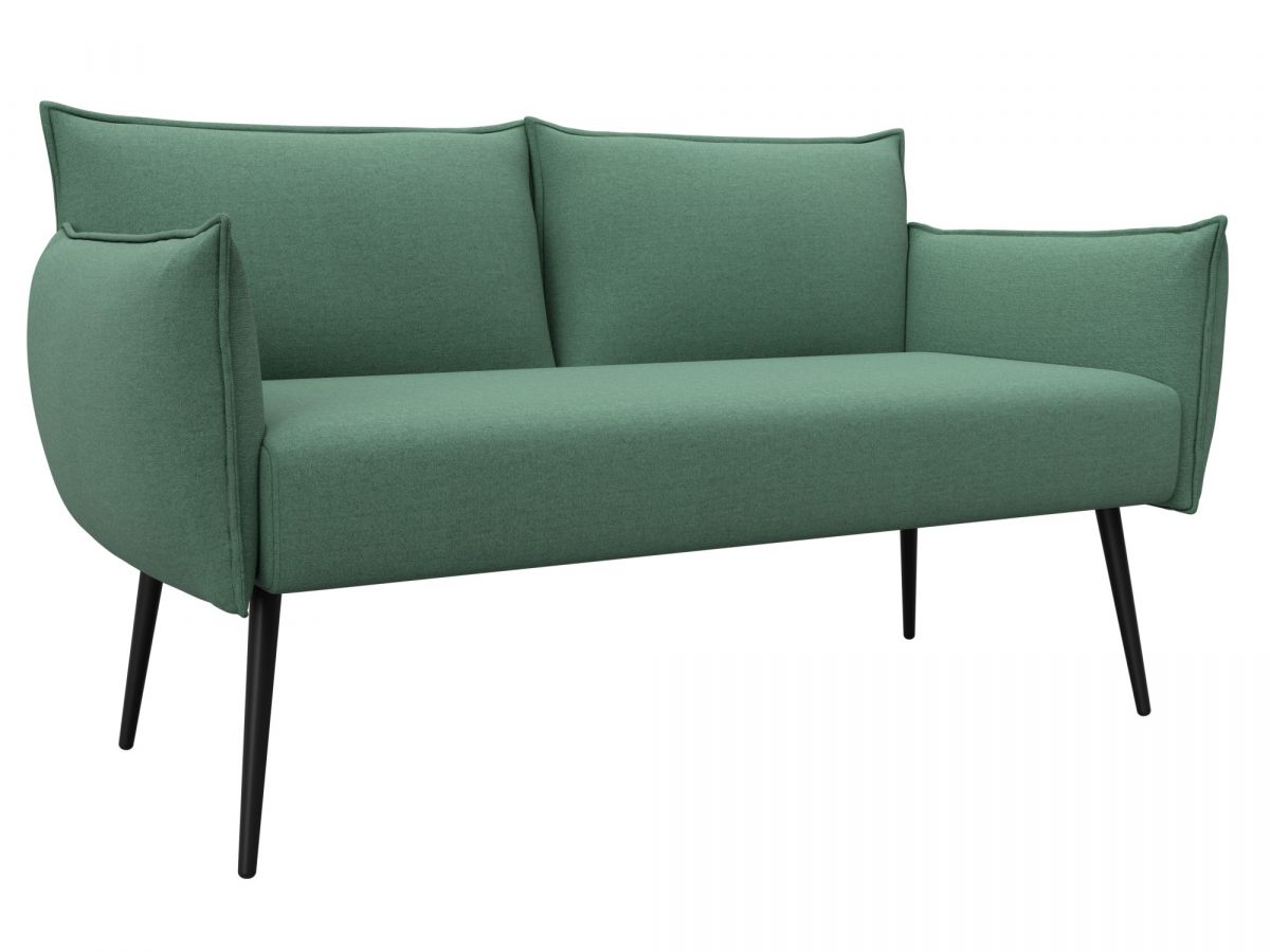 131065 Диван прямой Лига-083 | рогожка | рогожка амур 11 зеленый