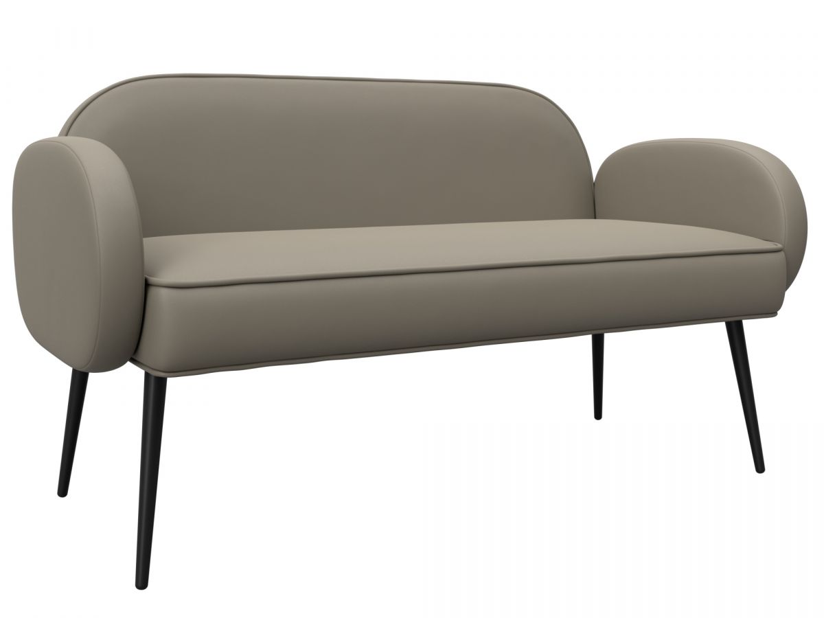 131085 Диван прямой Лига-086 | экокожа | экокожа grifon 04 бежевый