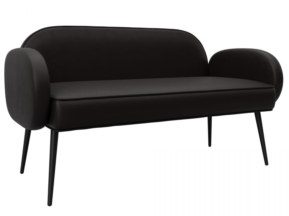 131086 Диван прямой Лига-086 | экокожа | экокожа grifon 12 коричневый