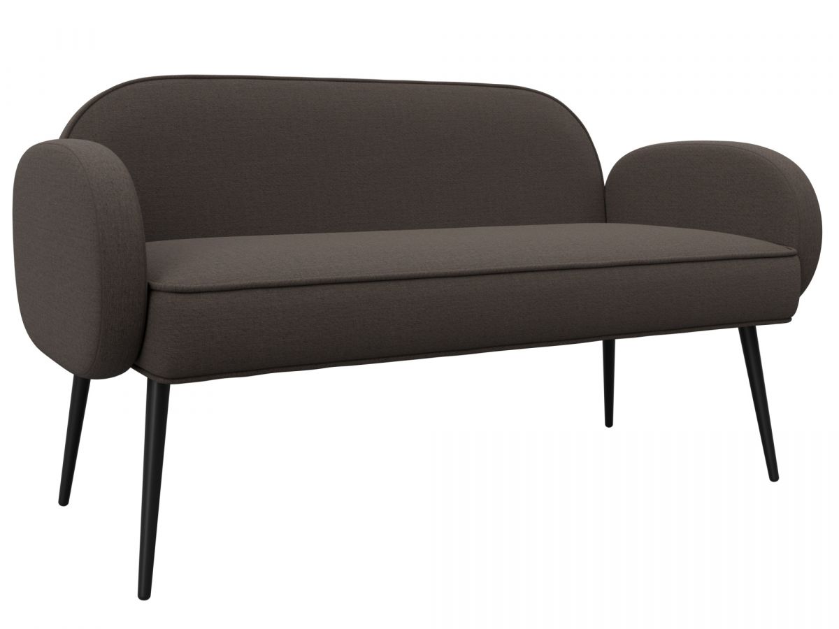 131081 Диван прямой Лига-086 | рогожка | рогожка амур 05 коричневый