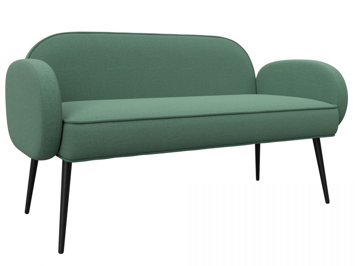 131084 Диван прямой Лига-086 | рогожка | рогожка амур 11 зеленый