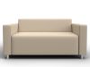 134958 Диван прямой Лига-093 ВН | экокожа | бежевый - 2