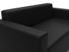 134961 Диван прямой Лига-093 ВН | экокожа | черный - 4