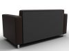 134960 Диван прямой Лига-093 ВН | экокожа | коричневый - 5