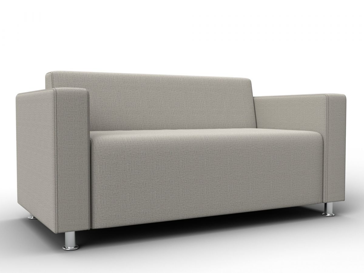 134953 Диван прямой Лига-093 ВН | рогожка | амур 02 бежевый