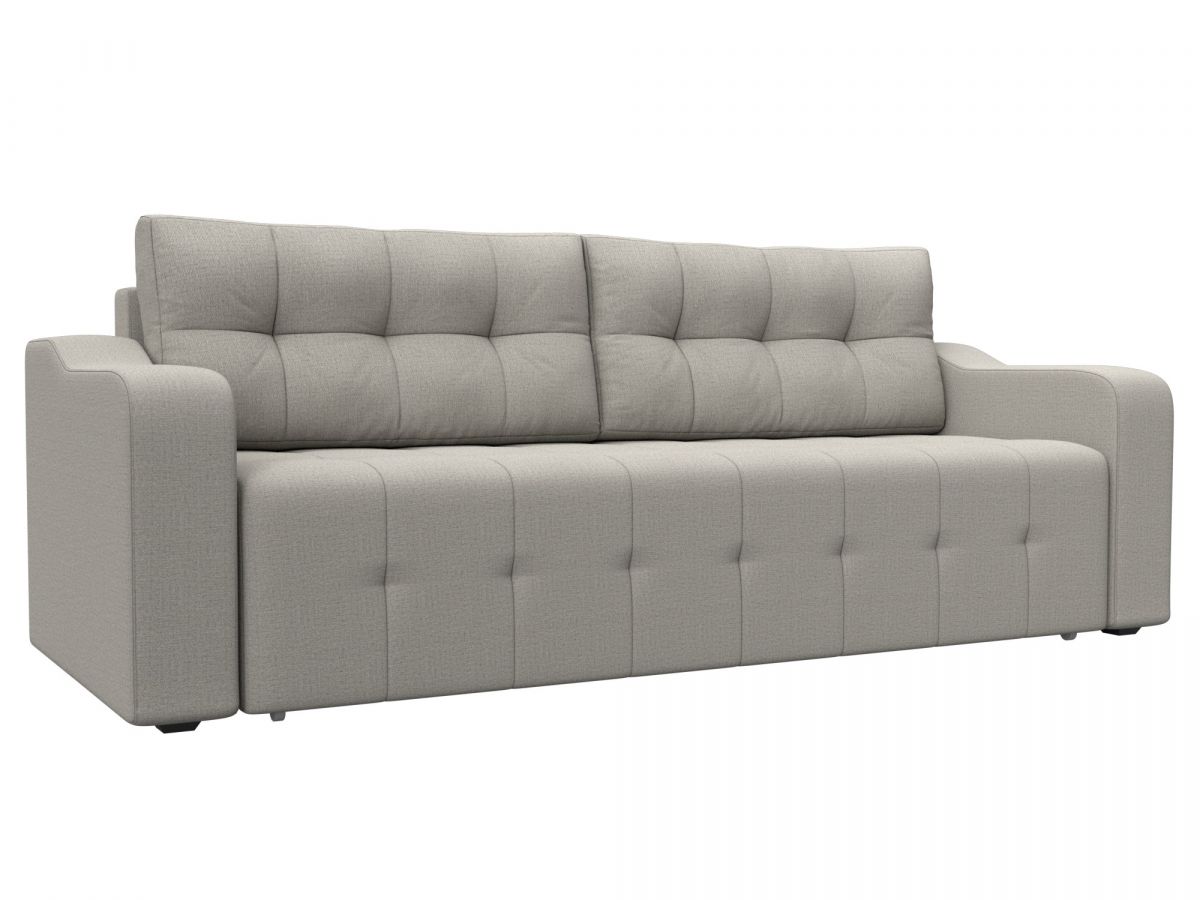 122666 Диван прямой Лиссабон | рогожка | амур бежевый