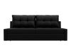 126771 Диван прямой Мартин | экокожа | grifon 18 черный - 2
