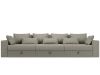 114780 Диван прямой Майами Long | рогожка | корфу 02 - 2