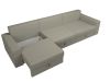 114780 Диван прямой Майами Long | рогожка | корфу 02 - 7
