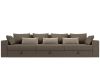 114783 Диван прямой Майами Long | рогожка, микровельвет | корфу 03, корфу 03, бежевый - 2