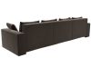 114765 Диван прямой Майами Long | велюр | коричневый, коричневый, бежевый - 5