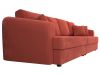 109779 Диван прямой Милтон | микровельвет | коралловый - 3