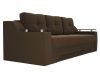 28340 Диван прямой Сенатор | микровельвет | коричневый - 3