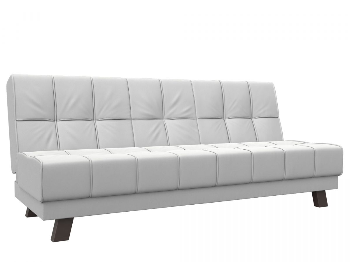 126447 Диван прямой Винсент | экокожа | grifon 01 белый