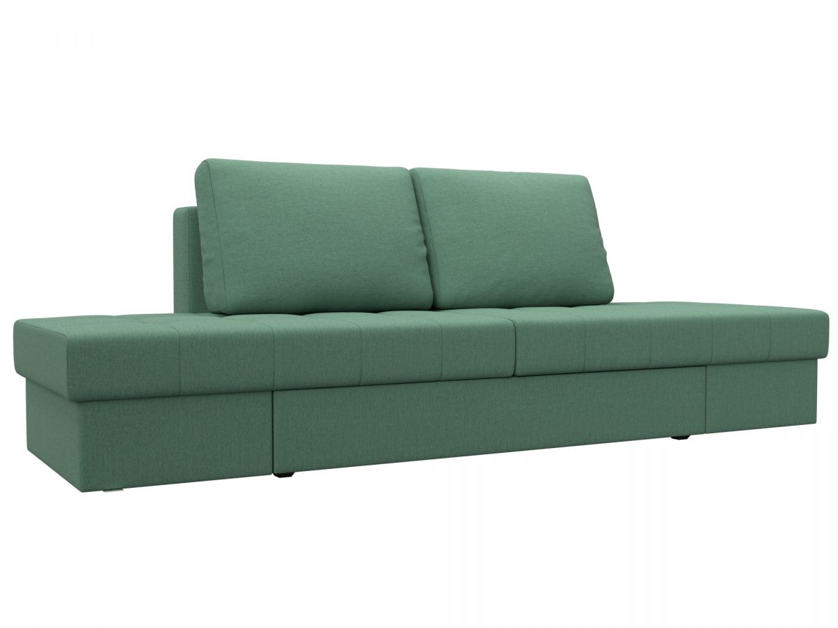 123387 Диван трансформер Сплит | рогожка | амур зеленый