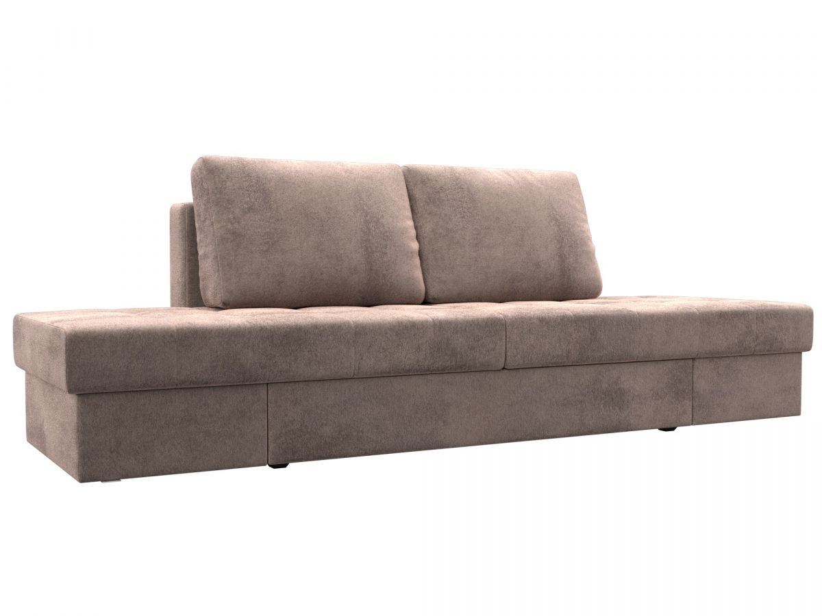 127154 Диван трансформер Сплит | велюр | tower 05 бежевый