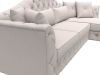 128042 Диван угловой Артис правый угол | замша | joly 05 бежевый - 4