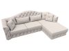 128042 Диван угловой Артис правый угол | замша | joly 05 бежевый - 5