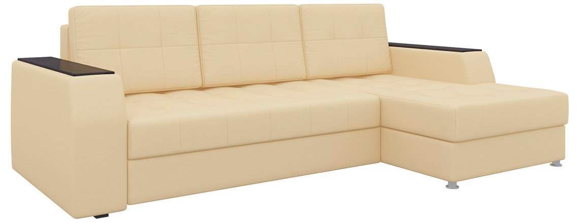 27849 Диван угловой Эмир БС правый угол | экокожа | бежевый